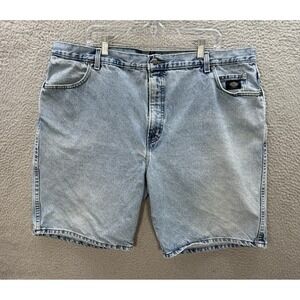 Vintage Harley Davidson Shorts Mens 44 Blue Denim Jorts Biker Made In USA Y2K